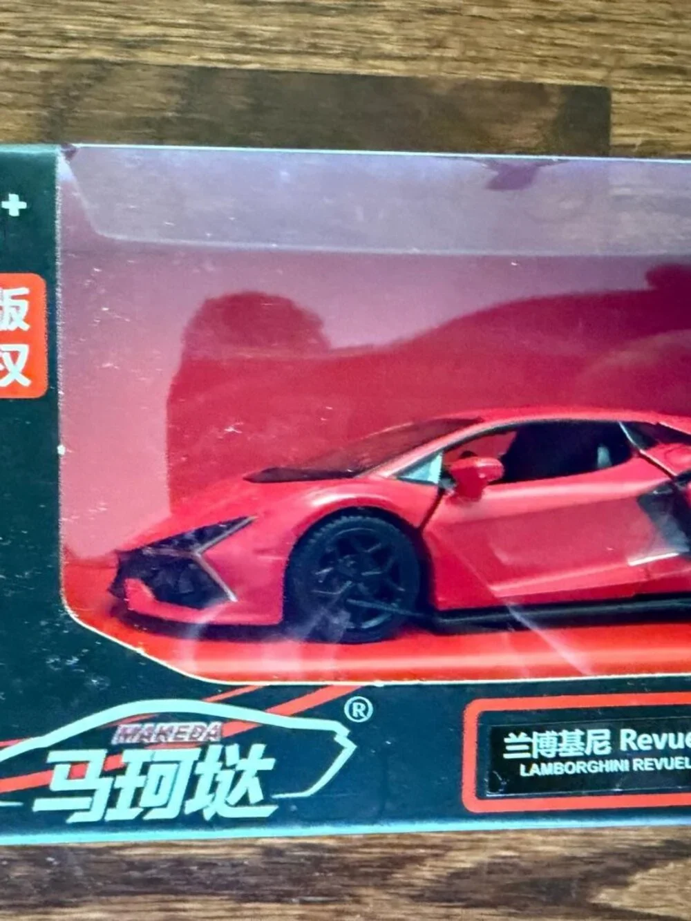 MAKEDA Lamborghini Revuelto Red Matte 1:36 Diecast Model Car
